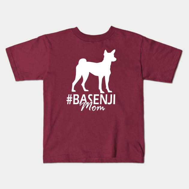 #Basenji Mom Kids T-Shirt by Rebranded_Customs